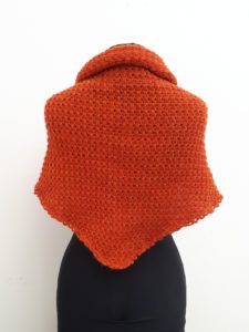 Châle tricot knitted shawl